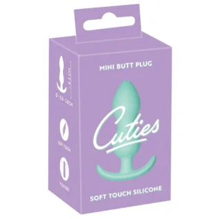 Анальна пробка рельєфна Cuties Plugs, зелена 13 Анальна пробка рельєфна Cuties Plugs, зелена - Зображення 6