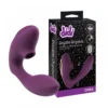 Вакуумний вібратор для пар Chisa Didi Double Orgasm, фіолетовий