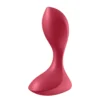 Зображення Анатомічна анальна пробка із вібрацією Satisfyer Backdoor Lover червона