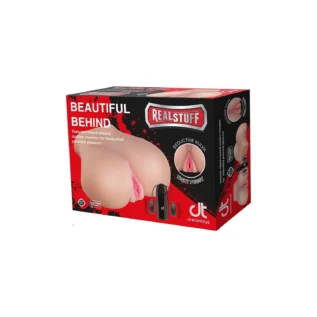Мастурбатор вагіна Dream Toys з вібрацією, бежевий, 22 х 15 см