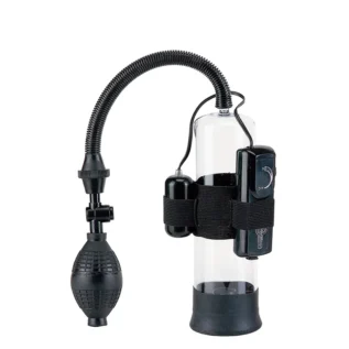 Alternative view of Вакуумна помпа для чоловіків Seven Creations Power Pump з вібрацією, чорна