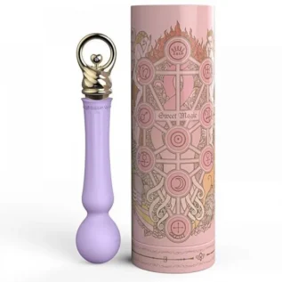 Вібромасажер мікрофон ZALO CONFIDENCE з функцією нагрівання, Fairy Violet