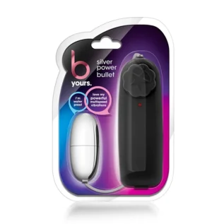 Alternative view of Віброяйце B yours SILVER POWER Bullet BLACK