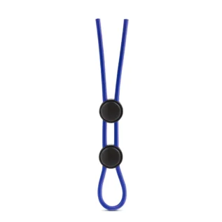 T331084 регульоване ерекційне кільце STAY HARD DOUBLE LOOP BLUE