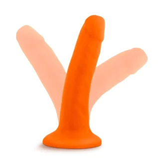 Фалоімітатор NEO 6INCH DUAL DENSITY cock NEON ORANGE 9 Фалоімітатор NEO 6INCH DUAL DENSITY cock NEON ORANGE - Зображення 4