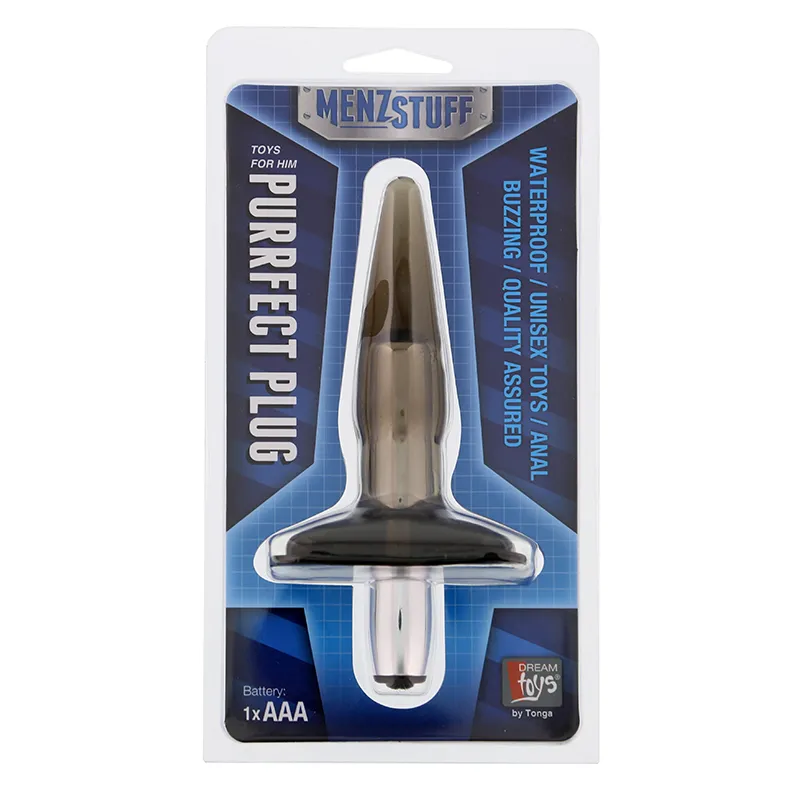 Анальна пробка MENZSTUFF PURRFECT PLUG, SMOKE 9 Анальна пробка MENZSTUFF PURRFECT PLUG, SMOKE - Зображення 7