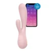 Вібромасажер кролик SATISFYER MONO FLEX з підключенням до додатку, рожевий 2 Зображення Вібромасажер кролик SATISFYER MONO FLEX з підключенням до додатку, рожевий