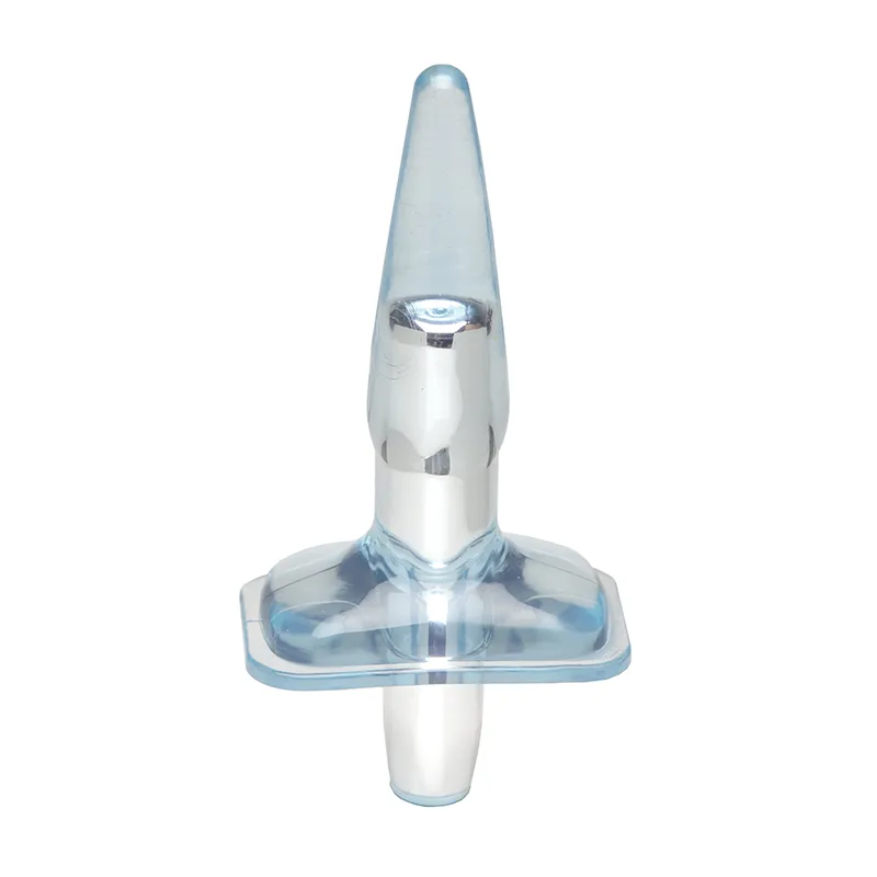 Плаг з вібрацією MENZSTUFF PURRFECT PLUG, CLEAR BLUE 3 Плаг з вібрацією MENZSTUFF PURRFECT PLUG, CLEAR BLUE