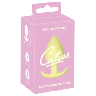 Анальна пробка Cuties Plugs, жовтий 11 Анальна пробка Cuties Plugs, жовтий - Зображення 5