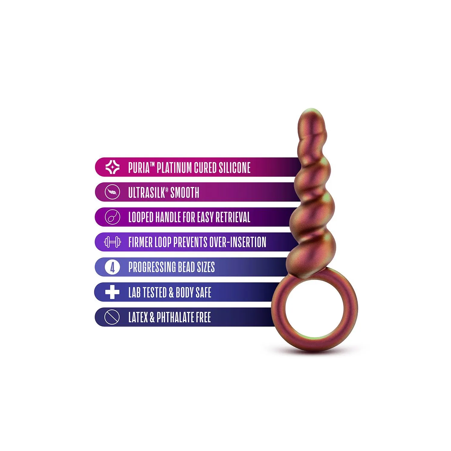 Анальна ялинка Blush Anal Adventures коричнева, 13.3 см 5 Анальна ялинка Blush Anal Adventures коричнева, 13.3 см - Зображення 3