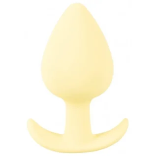Анальна пробка Cuties Plugs, жовтий