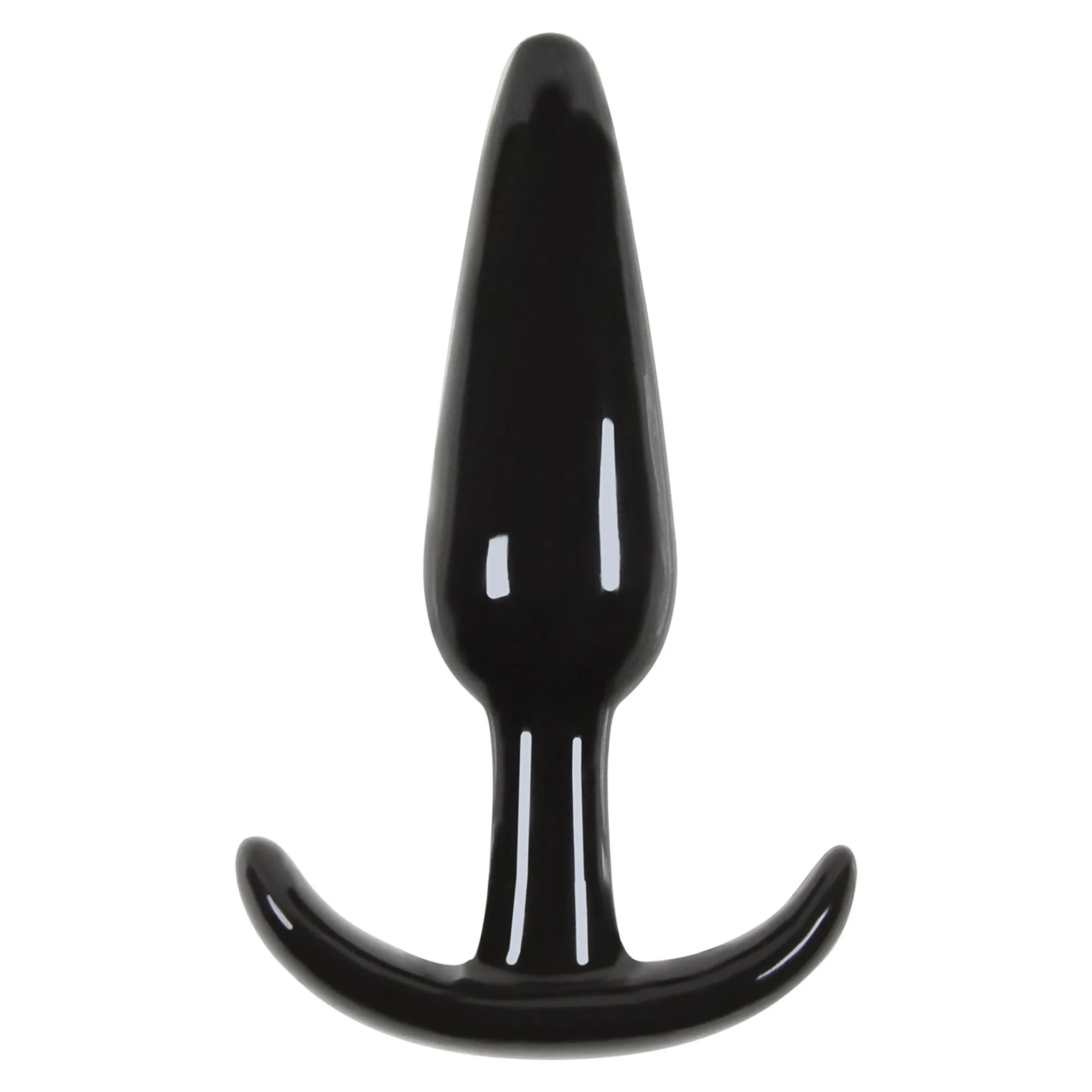 Анальна пробка NS Novelties Jelly Rancher Smooth T-Plug, чорний 4 Анальна пробка NS Novelties Jelly Rancher Smooth T-Plug, чорний - Зображення 2