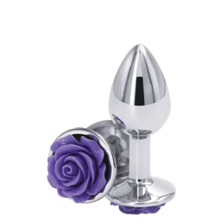 Alternative view of Анальна пробка NS Novelties REAR ASSETS ROSE SMALL PURPLE