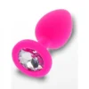 Анальна пробка рожева маленька Diamond Booty Jewel Toy Joy 2 Зображення Анальна пробка рожева маленька Diamond Booty Jewel Toy Joy