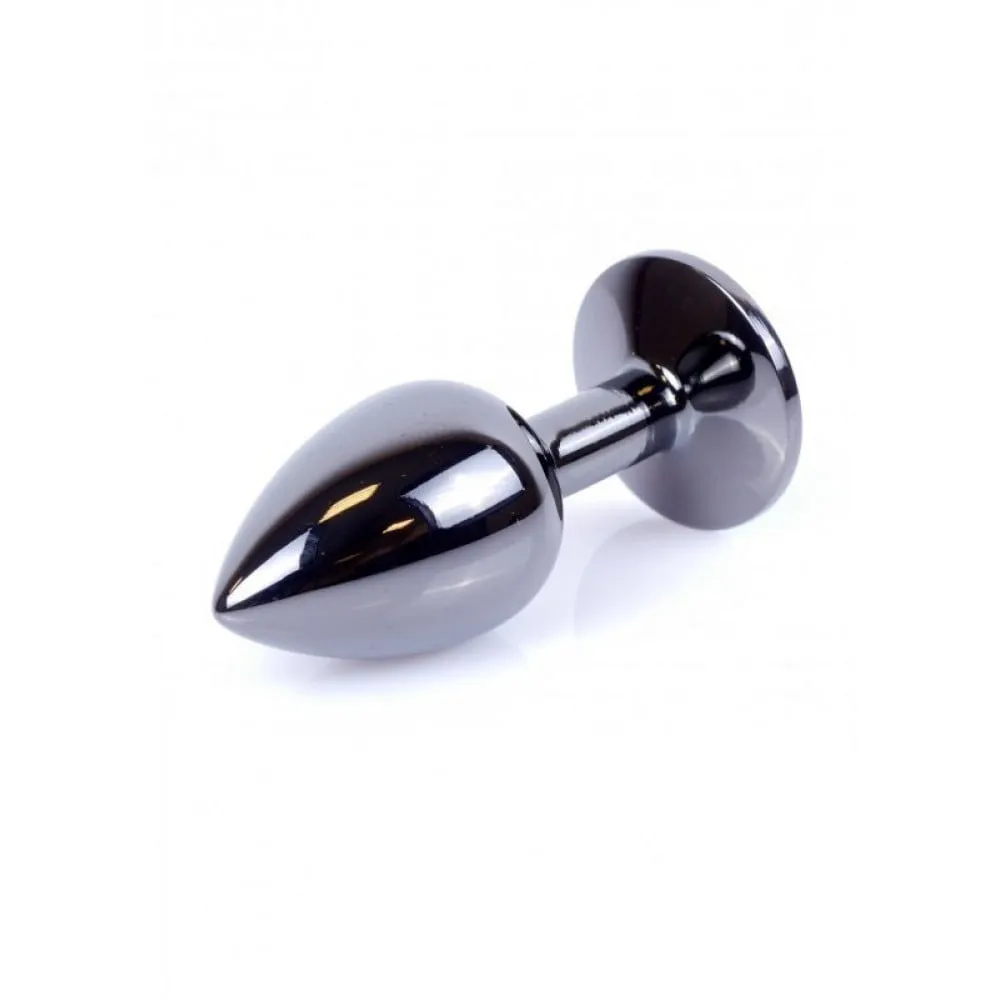Анальна пробка з каменем Plug-Jewellery Dark Silver PLUG- Red розмір S 5 Анальна пробка з каменем Plug-Jewellery Dark Silver PLUG- Red розмір S - Зображення 3