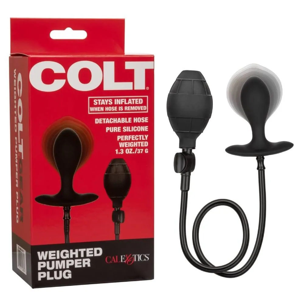 Анальна пробка з накачуванням COLT чорна California Exotic 3 Анальна пробка з накачуванням COLT чорна California Exotic