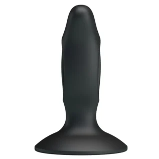 Анальна пробка з отворами Baile Fabulous Silicone Butt Plug чорний - Зображення 3