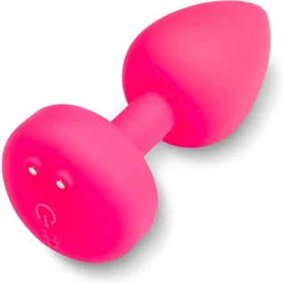 Alternative view of Анальна пробка з вібрацією S Gplug Gvibe, силіконова, рожева, 8.2 х 3 см