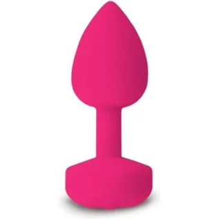 Анальна пробка з вібрацією S Gplug Gvibe, силіконова, рожева, 8.2 х 3 см