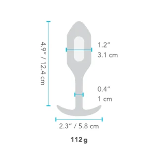 Анальна пробка з вібрацією Snug Plug 2 B-Vibe, силіконова, чорна 14 Анальна пробка з вібрацією Snug Plug 2 B-Vibe, силіконова, чорна - Зображення 6