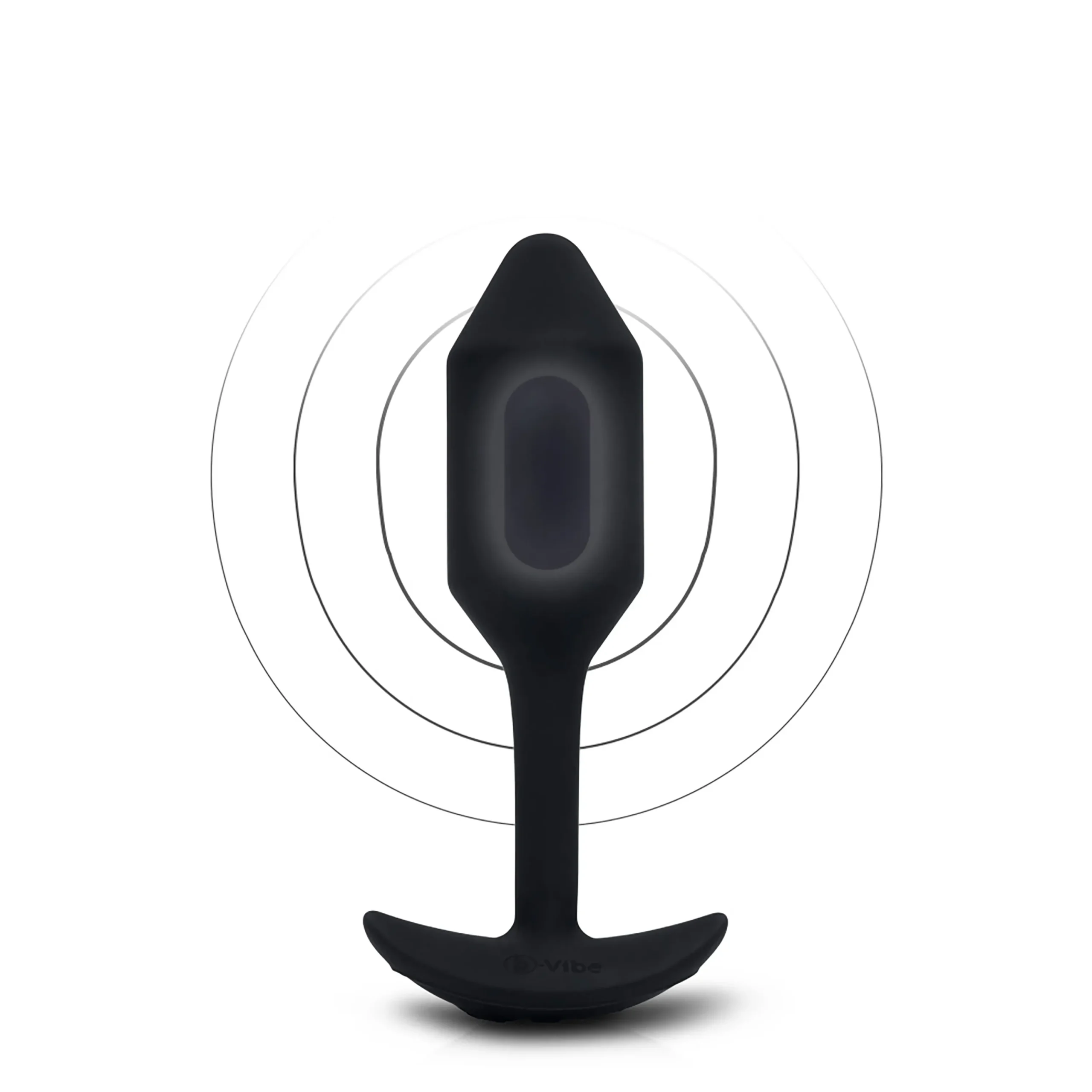 Анальна пробка з вібрацією Snug Plug 2 B-Vibe, силіконова, чорна 3 Анальна пробка з вібрацією Snug Plug 2 B-Vibe, силіконова, чорна
