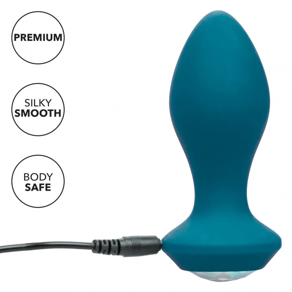 Анальна пробка із вібрацією Vibrating Crystal Probe Блакитна California Exotic 7 Анальна пробка із вібрацією Vibrating Crystal Probe Блакитна California Exotic - Зображення 5