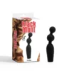 Анальна пробка CHISA Black Mont Vibrating Booty Beads з вібруючими бусинами 2 Зображення Анальна пробка CHISA Black Mont Vibrating Booty Beads з вібруючими бусинами