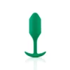 Анальна пробка із зміщеним центром ваги B-Vibe Snug Plug 2, силіконова, зелена 2 Зображення Анальна пробка із зміщеним центром ваги B-Vibe Snug Plug 2, силіконова, зелена