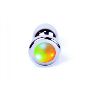Анальна пробка зі світлодіодом Plug-Jewellery PLUG - Disco Flashlight розмір S 9 Анальна пробка зі світлодіодом Plug-Jewellery PLUG - Disco Flashlight розмір S - Зображення 3