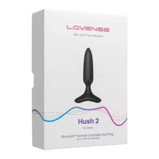 Анальна смарт пробка з вібрацією Lovense Hush 2 XS - Зображення 6