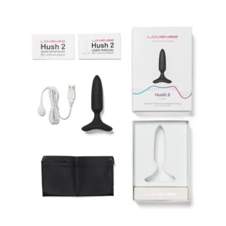 Анальна смарт пробка з вібрацією Lovense Hush 2 XS - Зображення 5