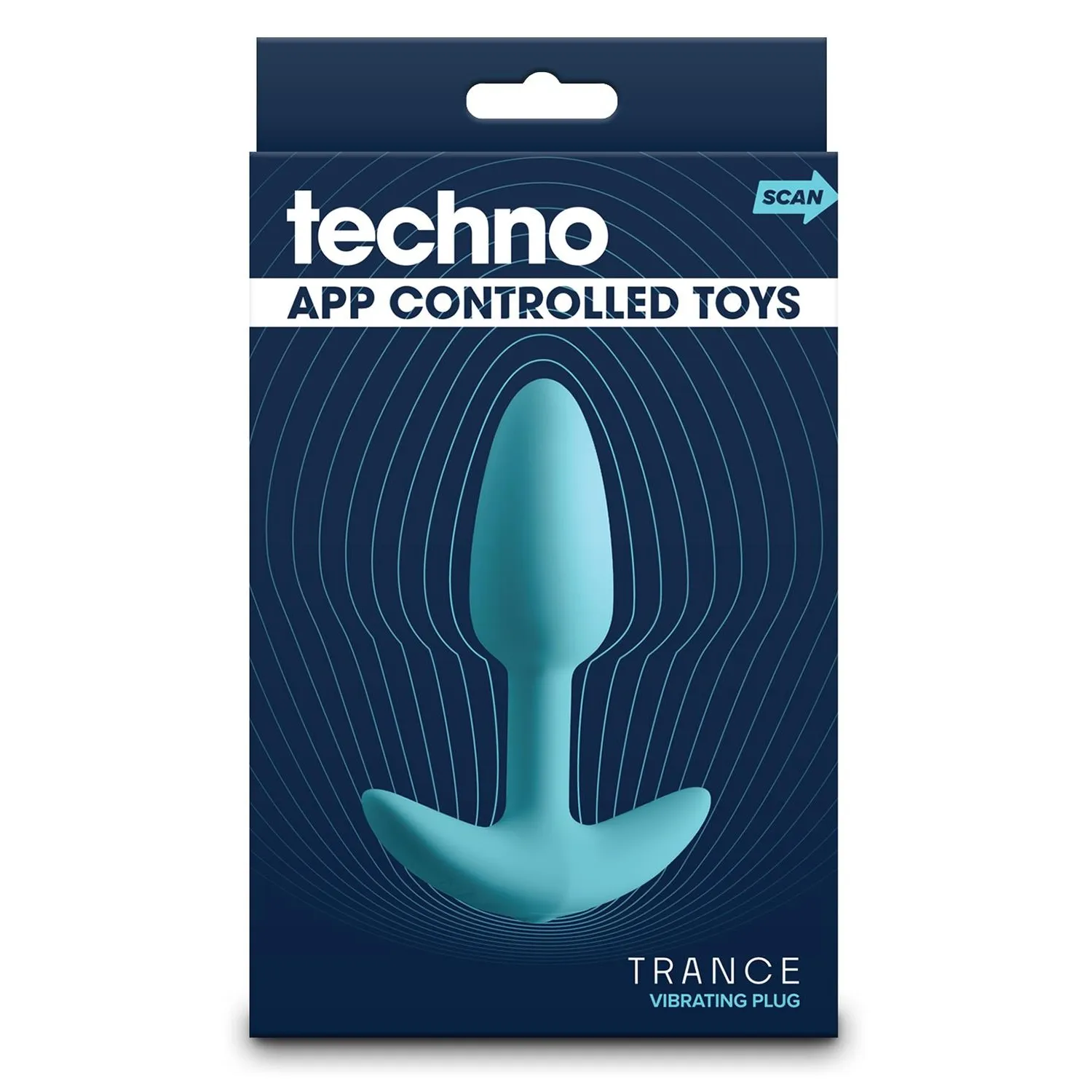 Анальна смарт-пробка з пультом керування NS Novelties Techno Trance бірюзова 3 Анальна смарт-пробка з пультом керування NS Novelties Techno Trance бірюзова