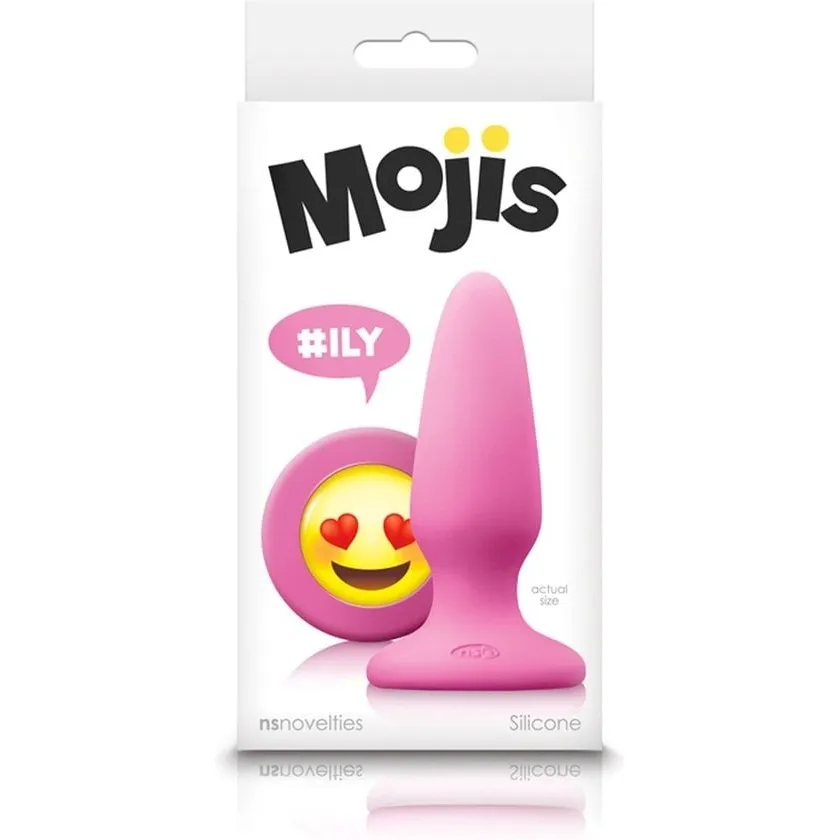 Анальна пробка MOJIS Ily MEDIUM PINK 3 Анальна пробка MOJIS Ily MEDIUM PINK