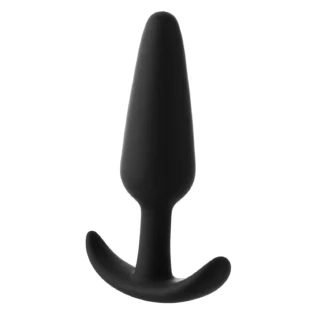 Alternative view of Анальний плаг чорний Dreamtoys FantASStic Smooth зі стопером у формі якоря, Large