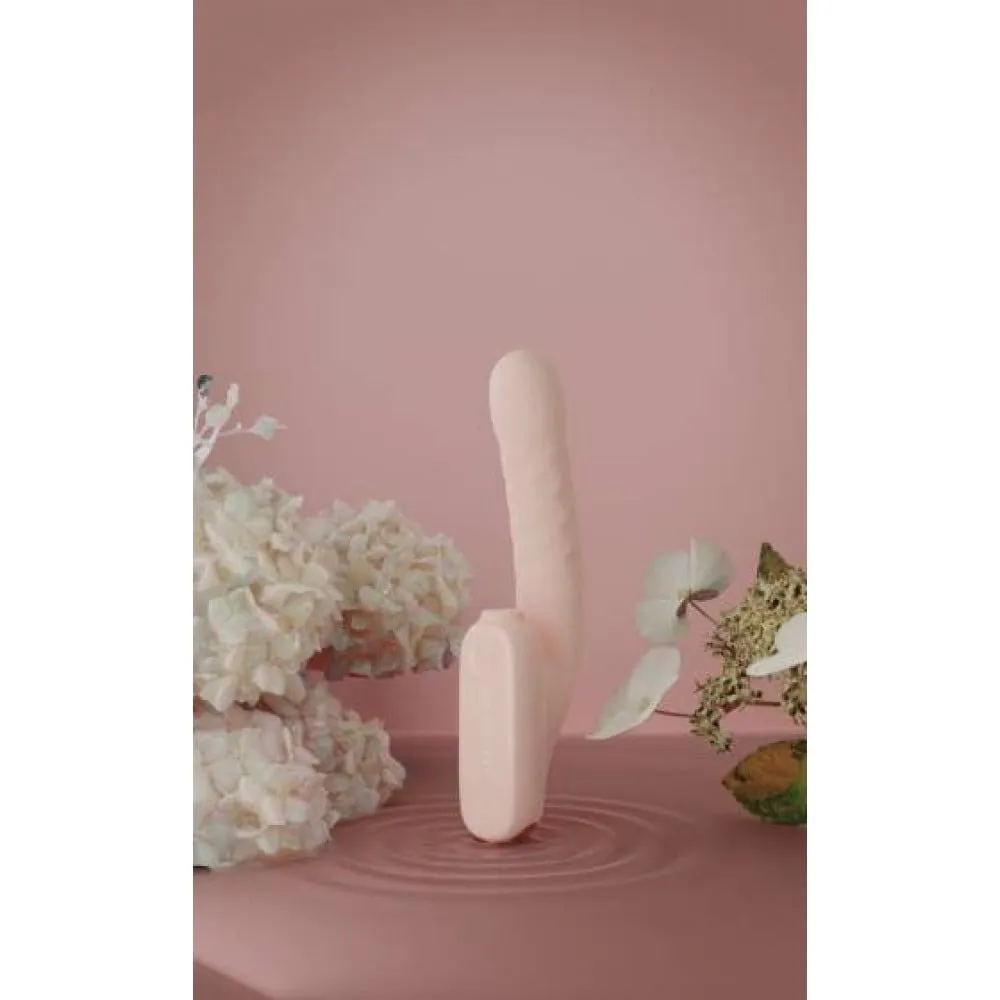 Безконтактний вібратор-стимулятор з фрикціями Qingnan No.7 Thrusting with Suction Flesh Pink 6 Безконтактний вібратор-стимулятор з фрикціями Qingnan No.7 Thrusting with Suction Flesh Pink - Зображення 4