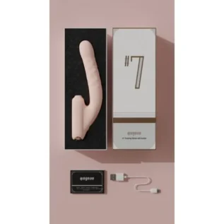 Безконтактний вібратор-стимулятор з фрикціями Qingnan No.7 Thrusting with Suction Flesh Pink 13 Безконтактний вібратор-стимулятор з фрикціями Qingnan No.7 Thrusting with Suction Flesh Pink - Зображення 6