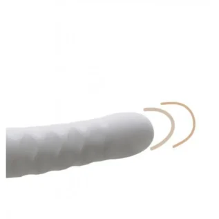 Безконтактний вібратор-стимулятор з фрикціями Qingnan No.7 Thrusting with Suction White - Зображення 4
