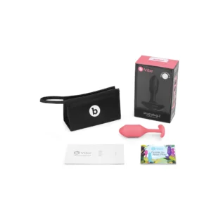Безшовна силіконова анальна пробка з обтяженням B-Vibe - Snug Plug 2 12 Безшовна силіконова анальна пробка з обтяженням B-Vibe - Snug Plug 2 - Зображення 5