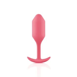 Безшовна силіконова анальна пробка з обтяженням B-Vibe - Snug Plug 2