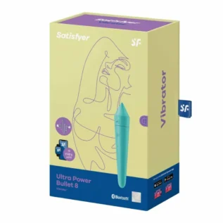 Потужна віброкуля з функцією керування зі смартфона Satisfyer Ultra Power Bullet 8, бірюзовий - Зображення 5