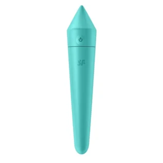 Alternative view of Потужна віброкуля з функцією керування зі смартфона Satisfyer Ultra Power Bullet 8, бірюзовий