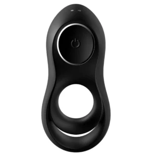 Подвійне ерекційне кільце Satisfyer Legendary Duo чорний - Зображення 3