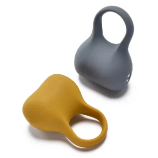 Ерекційне віброкільце Sweet Em Silky Ring з пультом, жовте, 7,6 х 5,7 см - Зображення 6