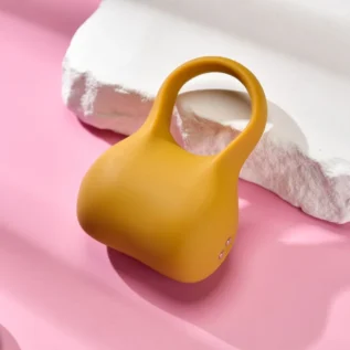 Ерекційне віброкільце Sweet Em Silky Ring з пультом, жовте, 7,6 х 5,7 см - Зображення 7