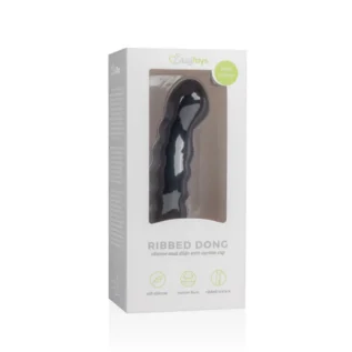 Alternative view of Фалоімітатор на присосці Easytoys чорний, 14.2 х 2.8 см