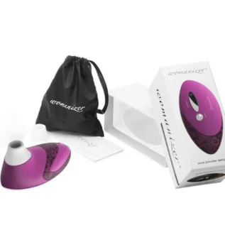 Кліторальний стимулятор, пурпуровий Womanizer Pro W-500 Magenta - Зображення 4