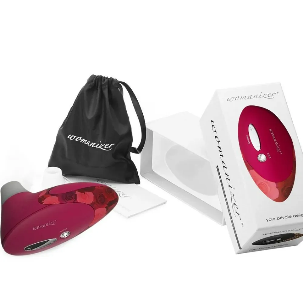 Кліторальний стимулятор Womanizer Pro W-500, червоно-рожевий 11 Кліторальний стимулятор Womanizer Pro W-500, червоно-рожевий - Зображення 9