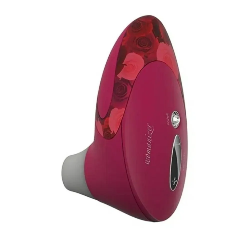 Кліторальний стимулятор Womanizer Pro W-500, червоно-рожевий 4 Кліторальний стимулятор Womanizer Pro W-500, червоно-рожевий - Зображення 2