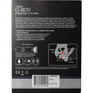Масажер простати O-BOY 7 Black Vibrator 13 Масажер простати O-BOY 7 Black Vibrator - Зображення 6