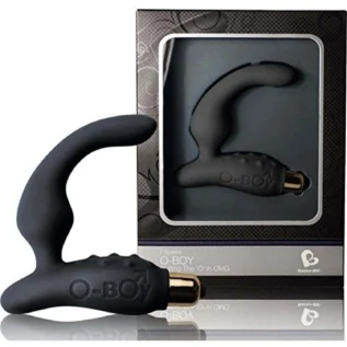 Масажер простати O-BOY 7 Black Vibrator
